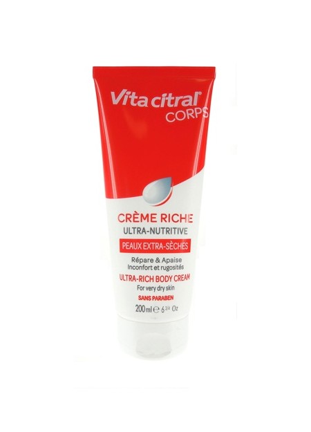 VITA CITRAL CRÈME RICHE ULTRA-NUTRITIVE CORPS 200ML
