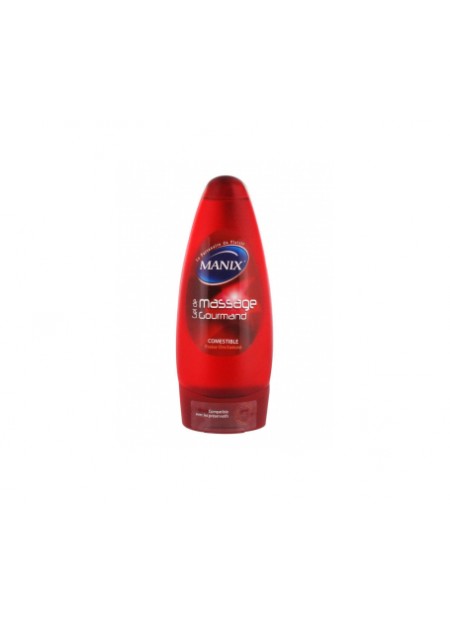 Manix gel Massage gourmand Fraise 200ml