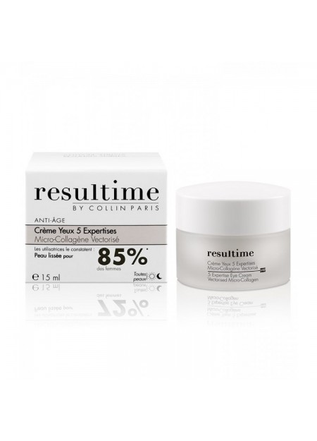 RESULTIME CRÈME YEUX 5 EXPERTISES MICRO COLLAGÈNE VECTORISÉ - TOUTES PEAUX - 15 ML