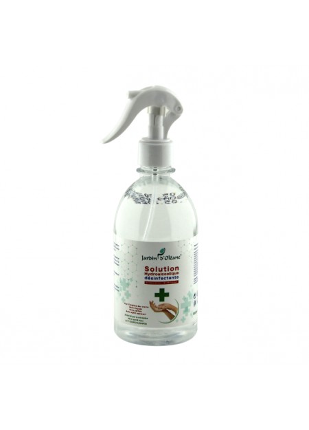 Jardin d’Oléane Solution Hydroalcoolique Désinfectant 500ml