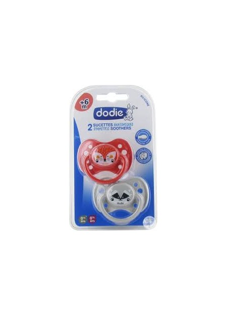 DODIE 2 SUCETTES +6 mois ANATOMIQUE