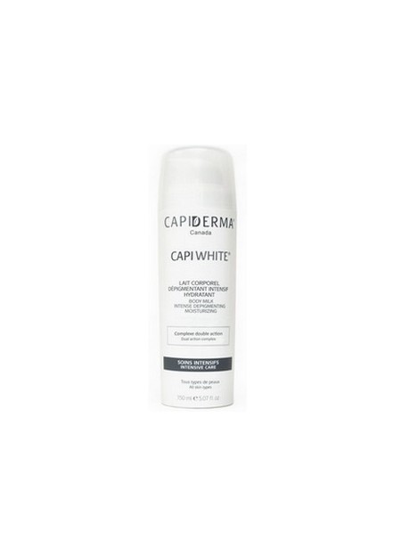 Capiderma lait corporel dépigmentant intensif hydratant capiwhite 150 ml