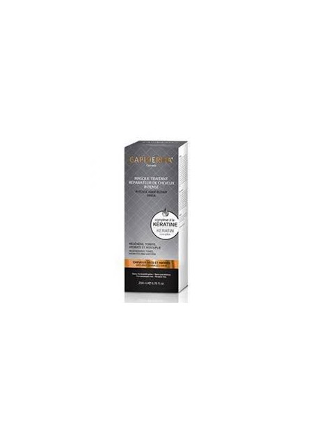 Capiderma Masque traitant réparateur de cheveux intense à la kératine 200ml