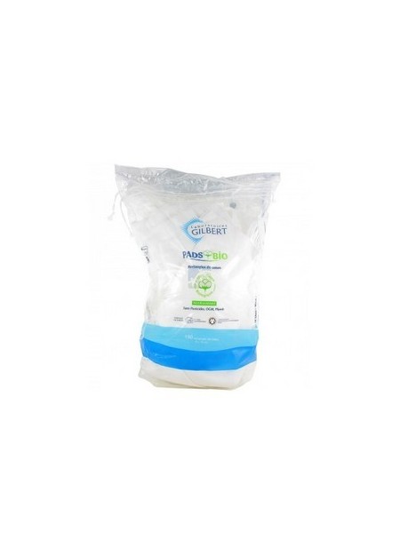Gilbert Pads Bio 180 Rectangles de Coton (8 x 10cm)