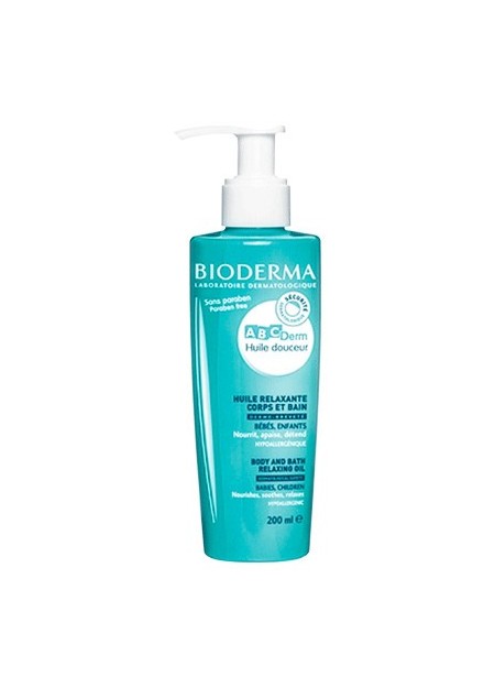 BIODERMA ABCDerm Huile Relaxante Corps et Bain - 200 ml