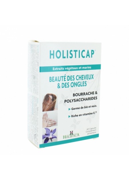 HOLISTICAP CHEVEUX ET ONGLES 60 CAPSULES