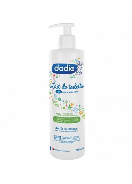DODIE LAIT DE TOILETTE 3-EN-1 DES LA NAISSANCE 500ML