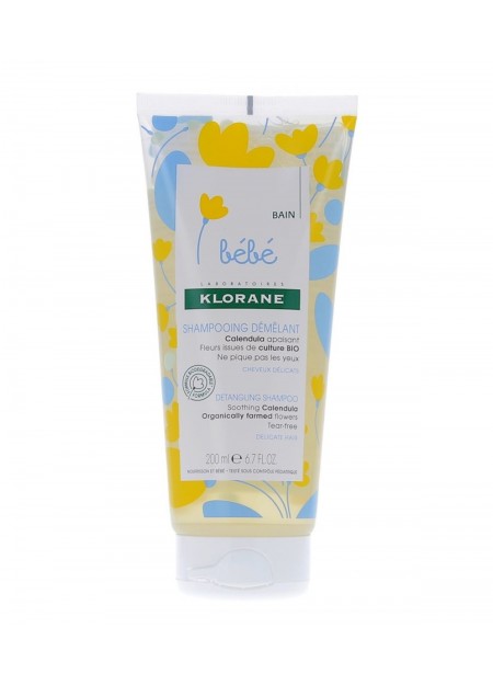 KLORANE BEBE SHAMPOOING DOUX DÉMÉLANT 200ML