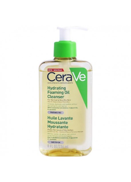 Cerave huile lavante moussante 473ml