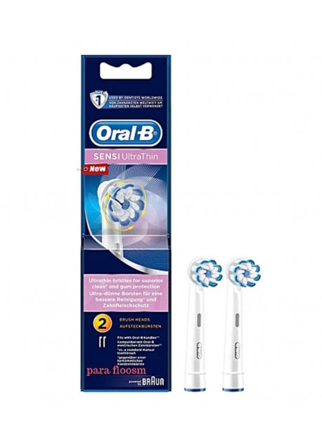 ORAL B Brossettes 3D White. Etui de 3 brossettes