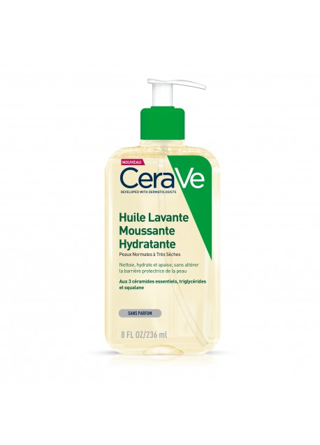 Cerave huile lavante moussante 473ml