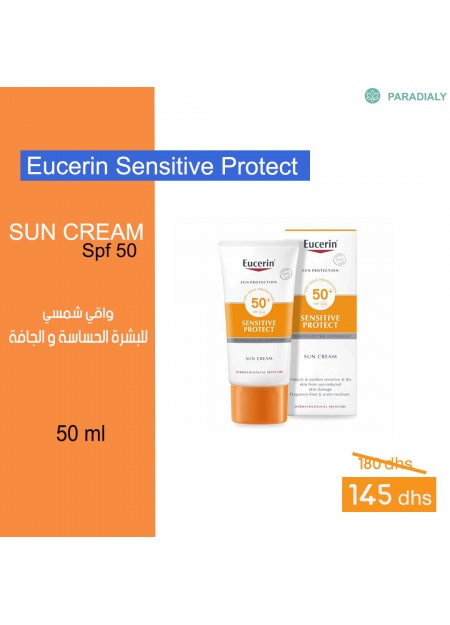 EUCERIN SUN SENSITIVE PROTECT  PROTECTION VISAGE SPF50+ 50ML