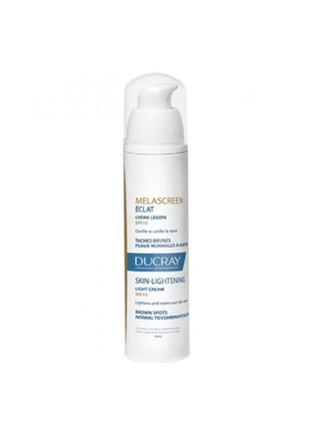 DUCRAY MELASCREEN ECLAT Crème légère éclaircissante SPF15 - pompe 40 ml