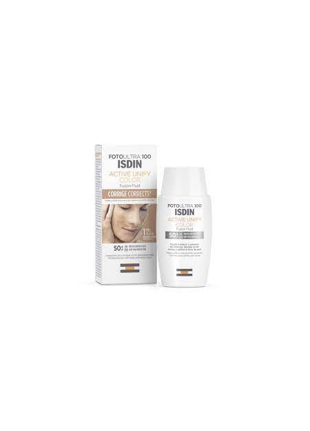 ISDIN FOTO ULTRA 100 ACTIVE UNIFY FUSION FLUID COLOR SPF 100+ 50 ML