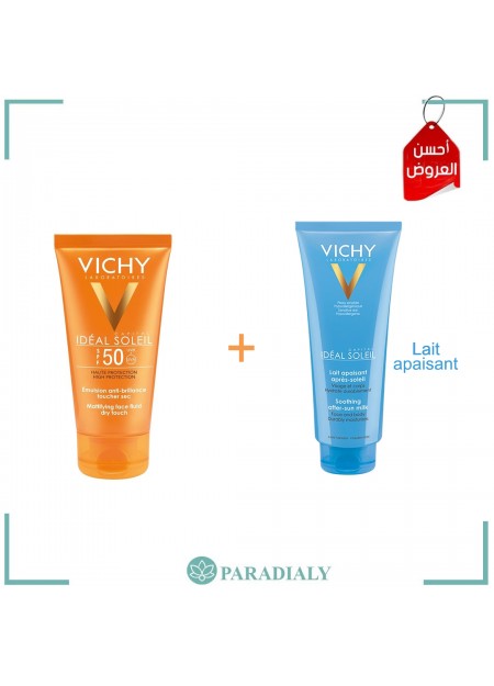 VICHY CAPITAL SOLEIL Emulsion anti-brillance visage SPF50 - 50 ml