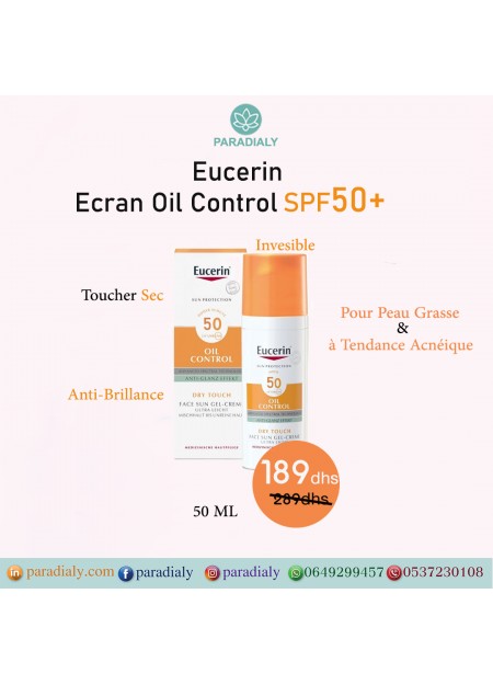 Eucerin SUN PROTECTION OIL CONTROL Gel-Crème SPF 50+ - 50ml