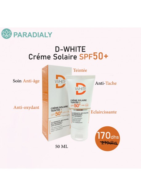 M&D PHOTOWHITE CRÈME SOLAIRE INVISIBLE 50ML