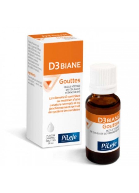 PILEJE D3BIANE GOUTTES 20 ML