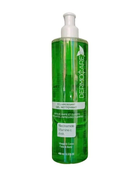 DERMOCARE ÉCLAIRCISSANT GEL NETTOYANT 400 ml