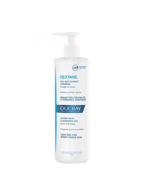 DUCRAY DEXYANE Gel nettoyant surgras - 400 ml