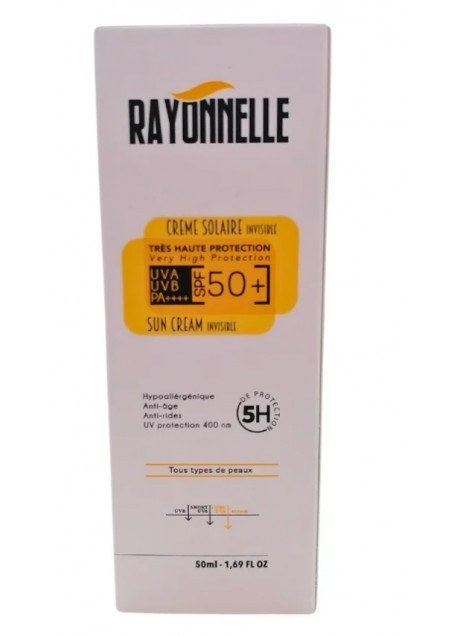 Rayonnelle Ecran Solaire Invisible Spf50+ 50ml