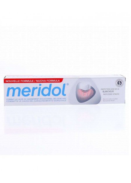 MERIDOL DENTIFRICE PROTECTION GENCIVE BLANCHEUR 75ML
