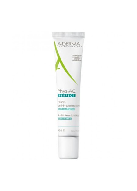 A-DERMA A-DERMA PHYS-AC PERFECT Fluide Anti-imperfection et Anti-Marques. Tube 40 ml