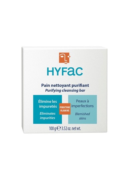 HYFAC Pain Nettoyant Dermatologique. 100g