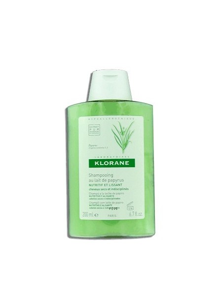 KLORANE Shampooing Nutritif et Lissant au Lait de Papyrus - 200 ml