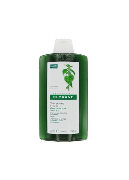 KLORANE Shampooing séboragulateur à l'ortie blanche - 400 ml