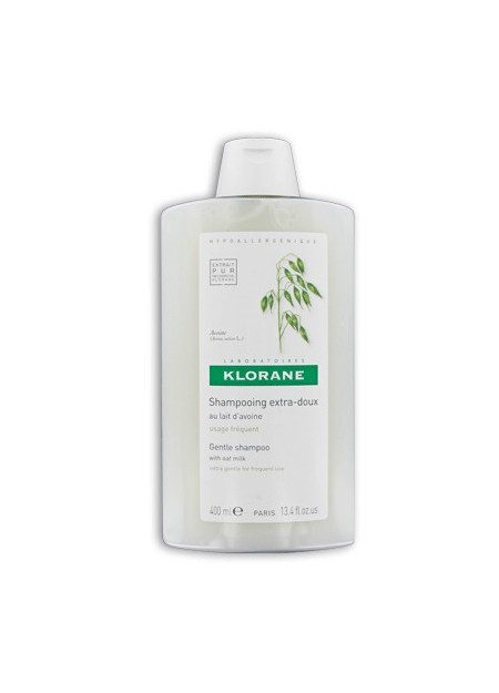 KLORANE Shampooing Extra-doux au Lait d'Avoine - 400 ml