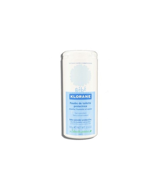 Klorane Bebe Poudre De Toilette Protectrice Poudreuse 100 G Paradialy