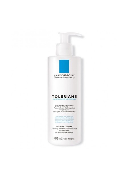 LA ROCHE-POSAY TOLERIANE, Fluide dermo - nettoyant - 400 ml