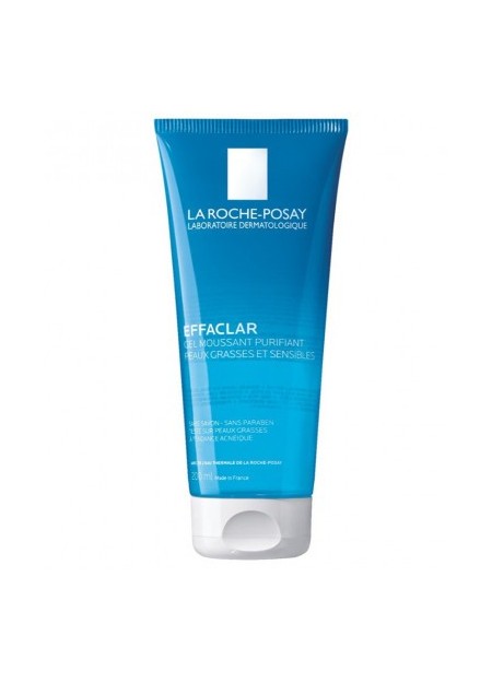 LA ROCHE-POSAY EFFACLAR, Gel moussant purifiant - 200 ml