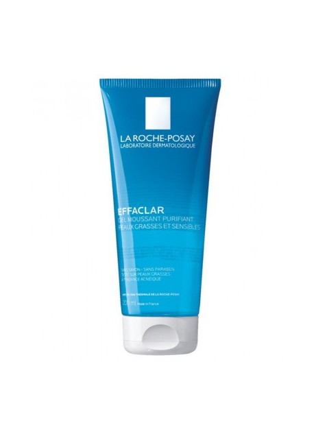 LA ROCHE-POSAY EFFACLAR, Gel moussant purifiant - 200 ml