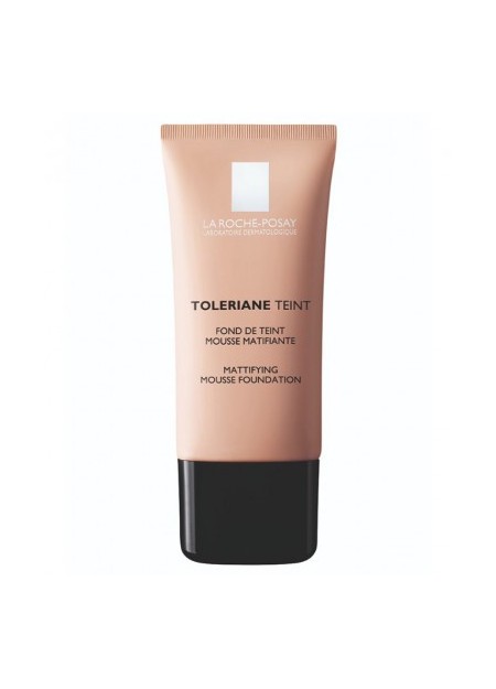 LA ROCHE-POSAY Fond de teint mousse matifiante. N° 4 Beige doré