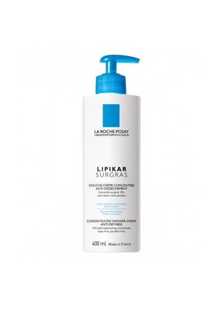 LA ROCHE-POSAY LIPIKAR, Surgras douche - crème - 400 ml