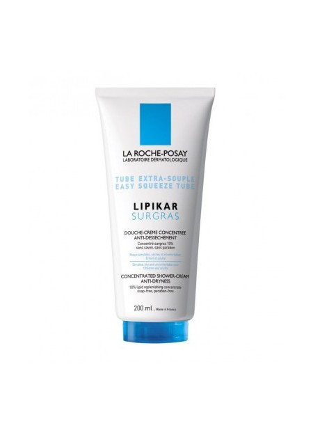 LA ROCHE-POSAY LIPIKAR, Surgras douche - crème - 200 ml